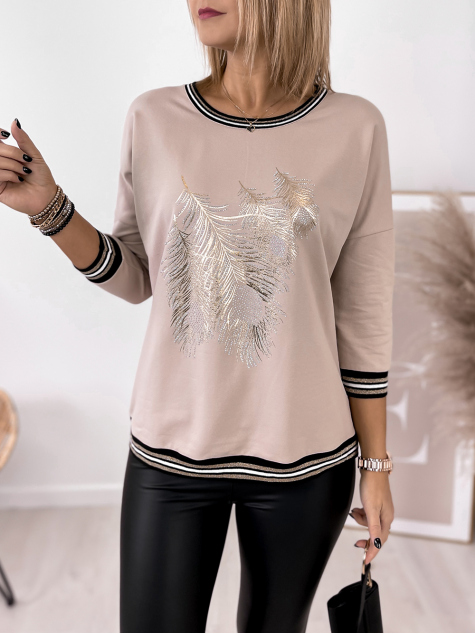 BLUZA CALLA BEJ