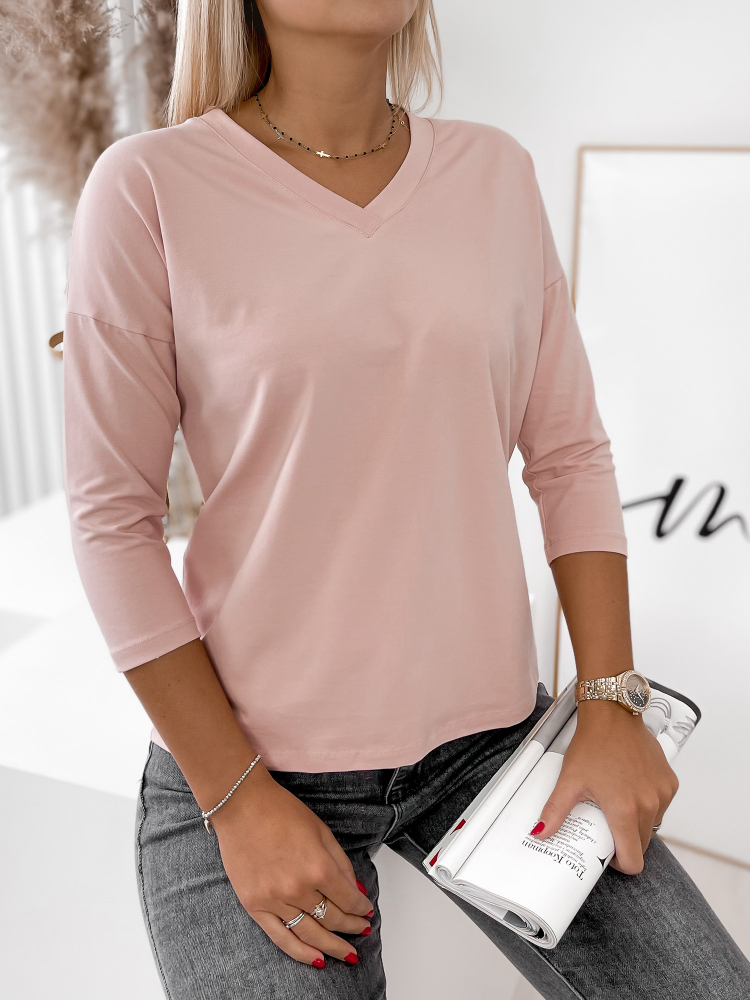 BLUZA SHANDON ROZ PUDRAT