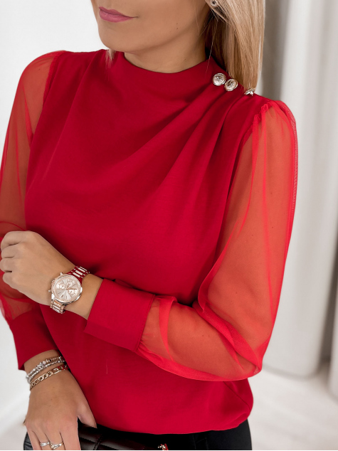 BLOUSE ALSA RED