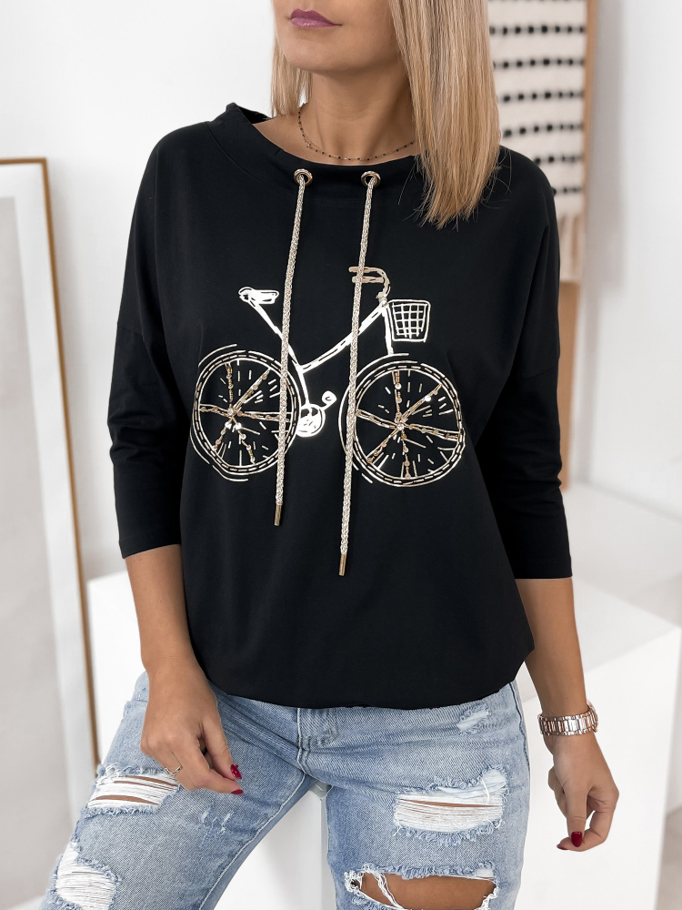 BLUZA BICYCLE NEAGRA