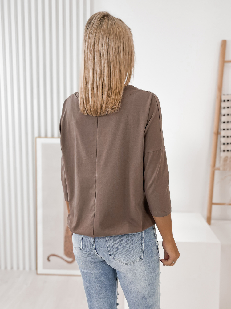 BLOUSE BICYCLE BRUN