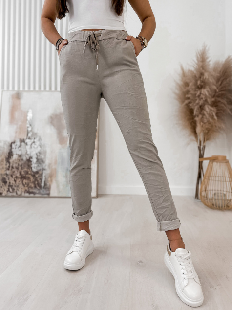 PANTS BOLT DARK BEIGE