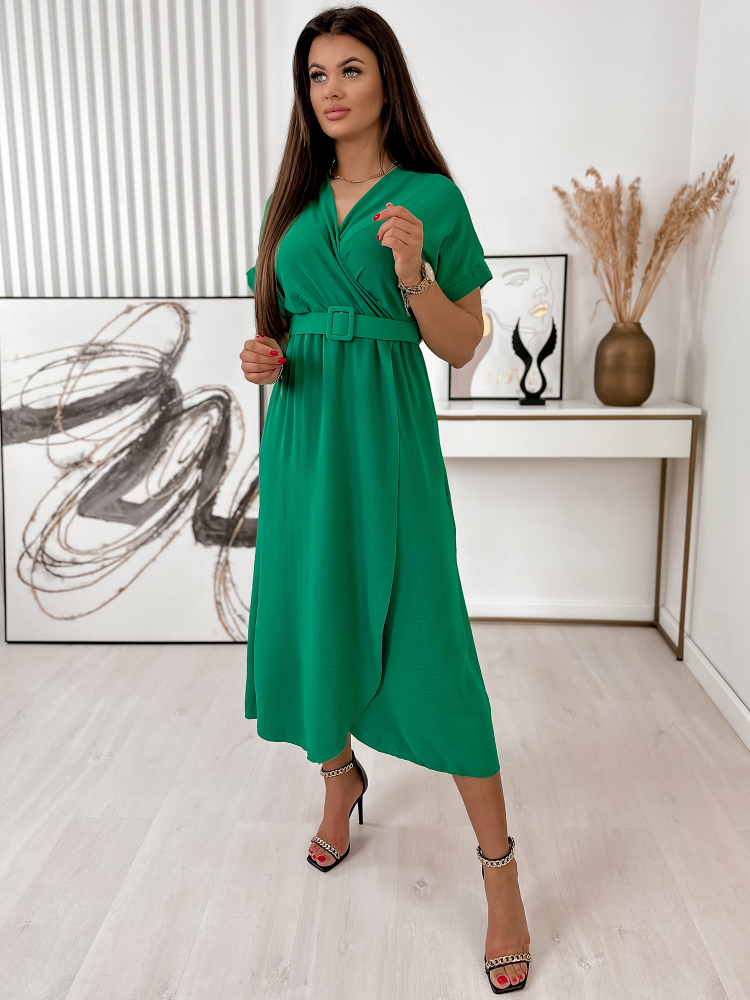 KLEID POTALIO GRÜN