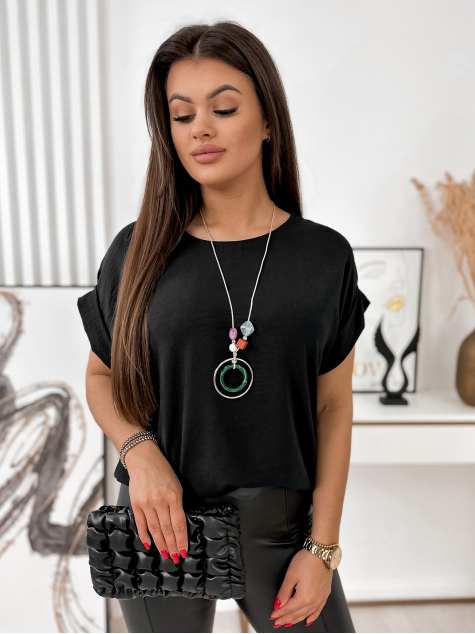 BLUZA DECOL NEAGRA