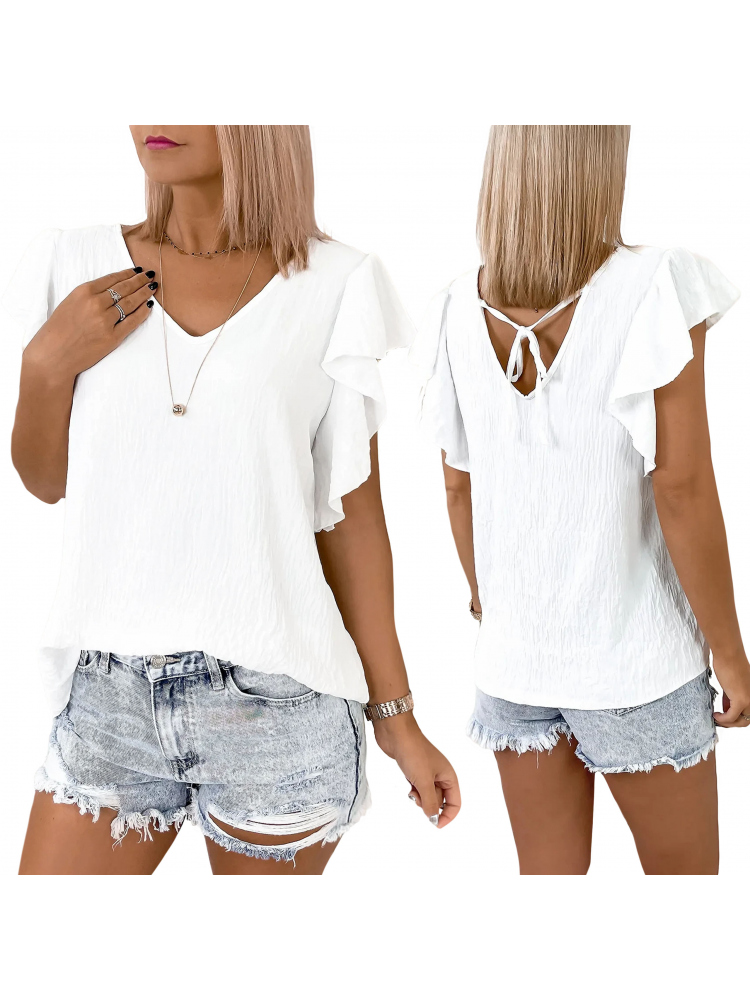 BLOUSE CALIFORNIA  BLANC