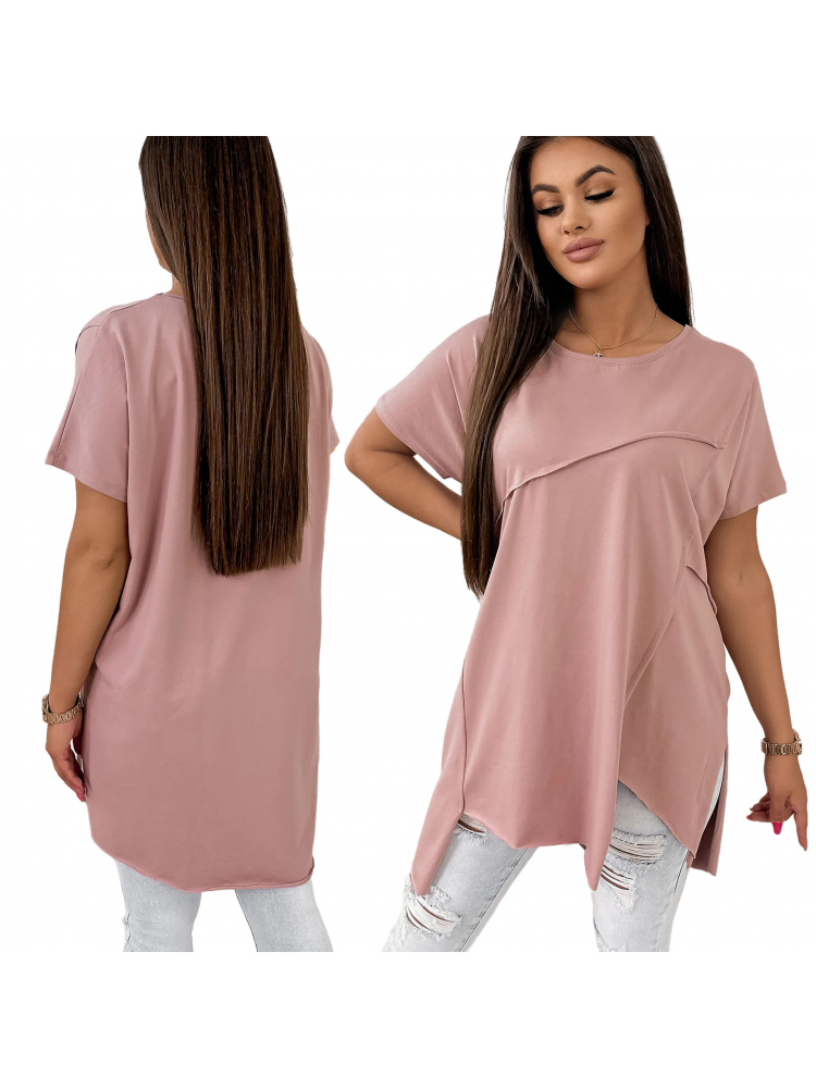 BLOUSE OLTAVIA ROSE POUDRE