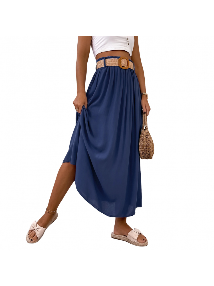 JUPE BELLEVUE BLEU MARINE