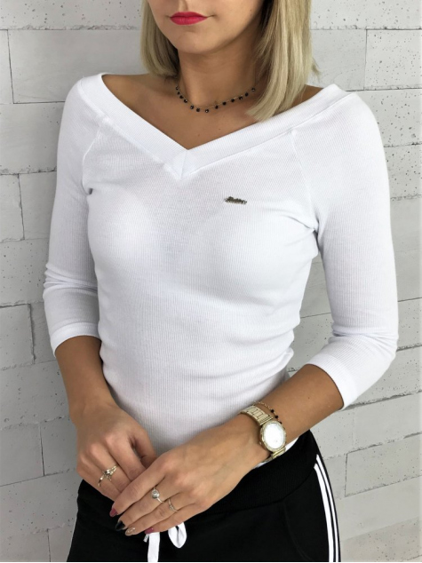 BLOUSE BASIC WHITE