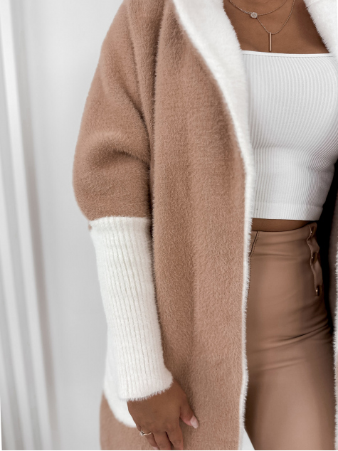 COAT ALPAKA MINES CARAMEL