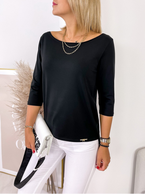 BLOUSE PEHO BLACK