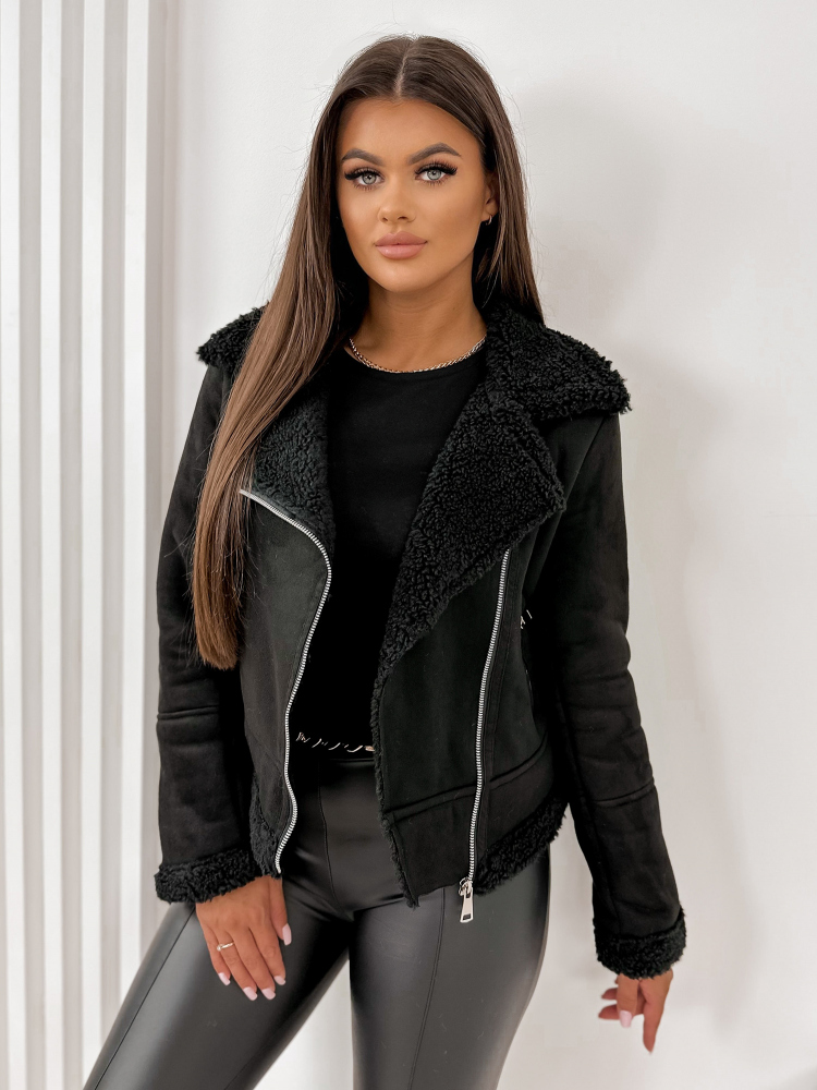 STRIUKĖ CROCKER SHEEPSKIN JUODA