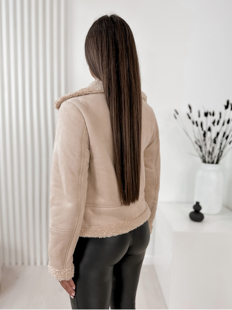 JACKET CROCKER SHEEPSKIN BEIGE