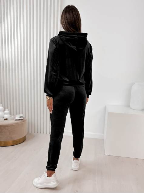 SET GAFFO-KLEID SCHWARZ
