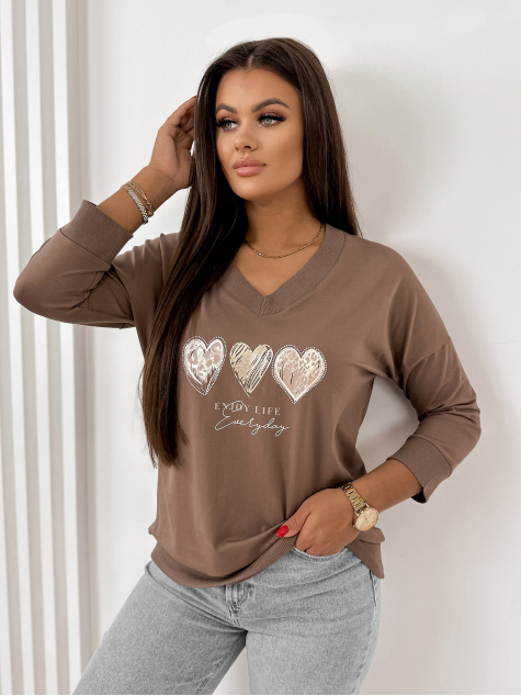 BLOUSE NOME BROWN