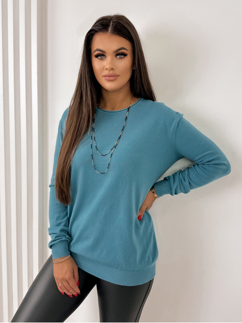 SWEATER TROPE BLEU