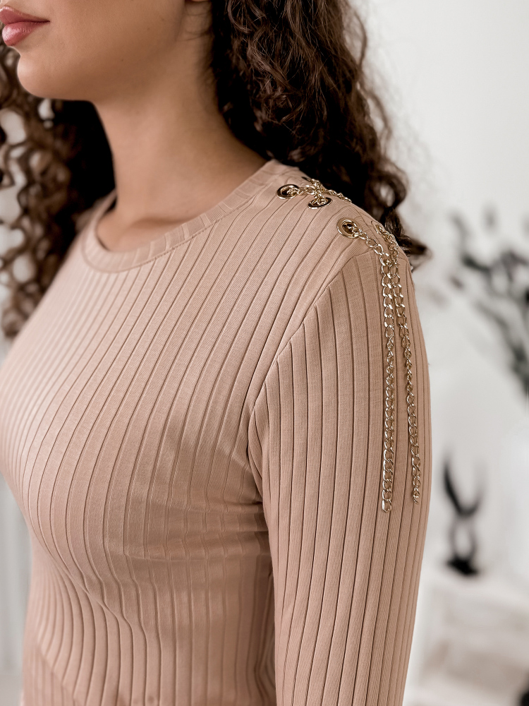 BLUSE CANTA BEIGE
