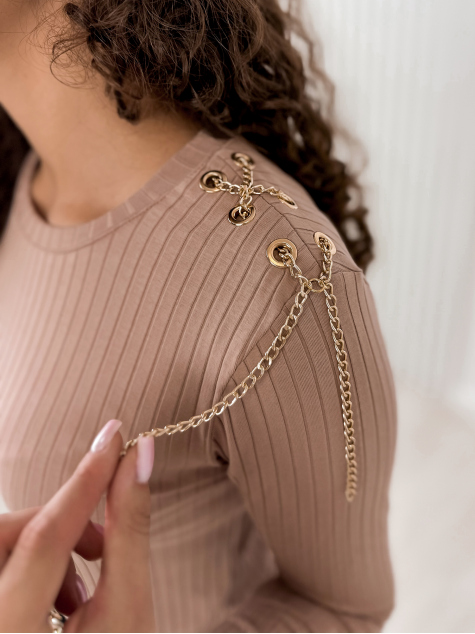 BLOUSE CANTA ROSE POUDRE