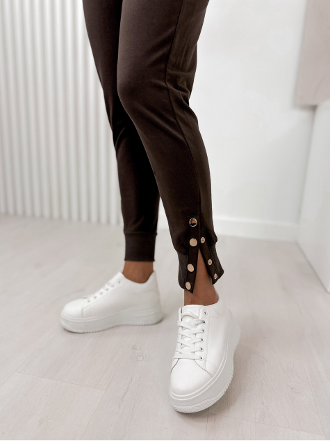 PANTS ZERIA DARK BROWN