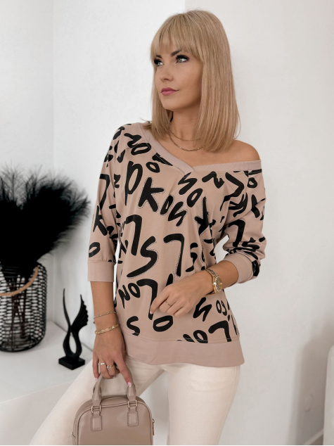 BLOUSE NELEDA BEIGE