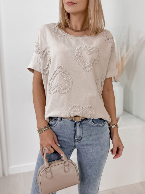 BLUZA DENKI BEJ