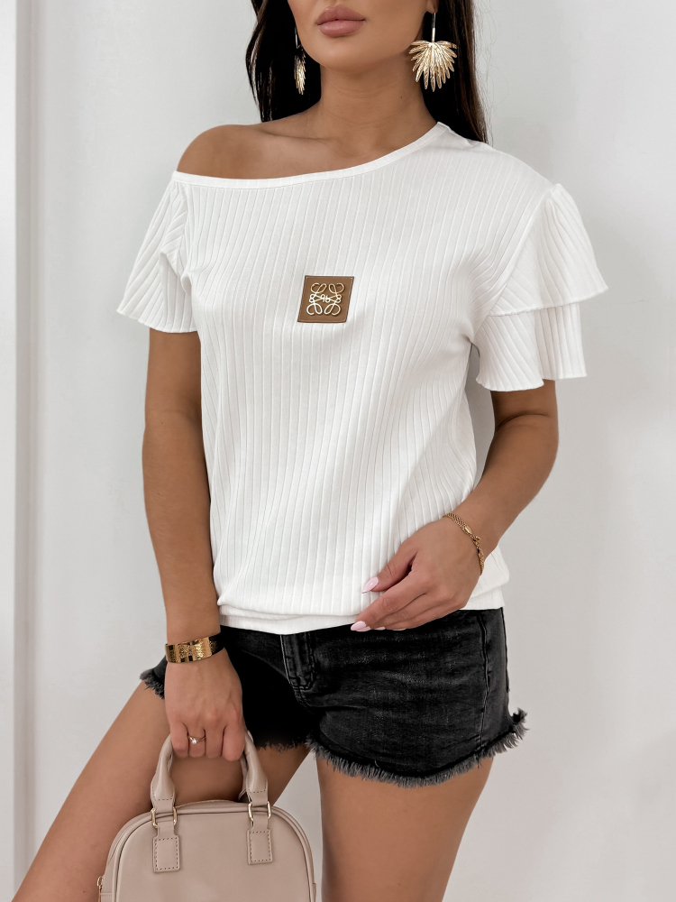 BLOUSE KUGO ECRU