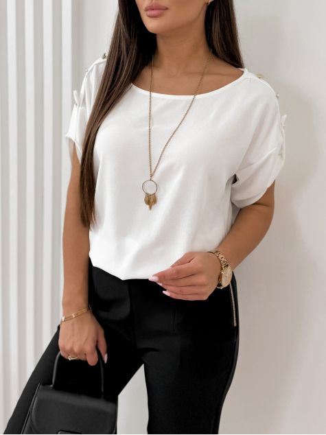 BLUSE BUKI ECRU