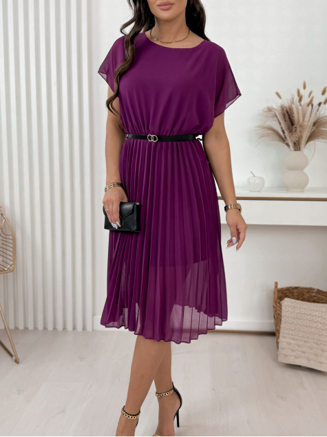 KLEID DULL VIOLETT