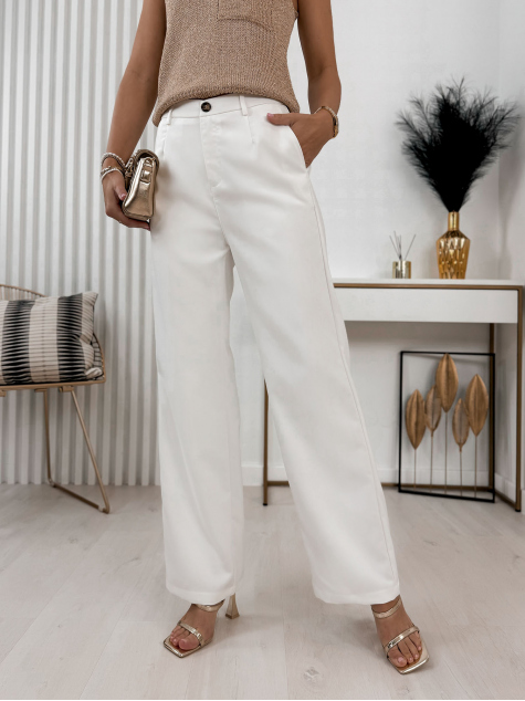 PANTS CZACZA WHITE