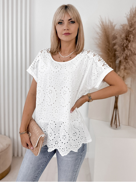 BLOUSE OPES WHITE