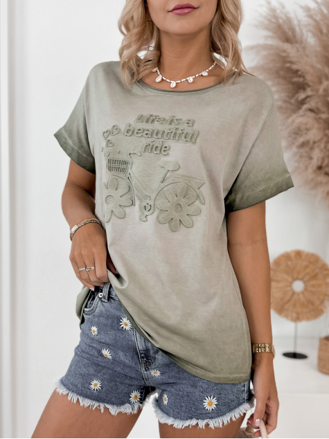 BLOUSE LIFE KAKI