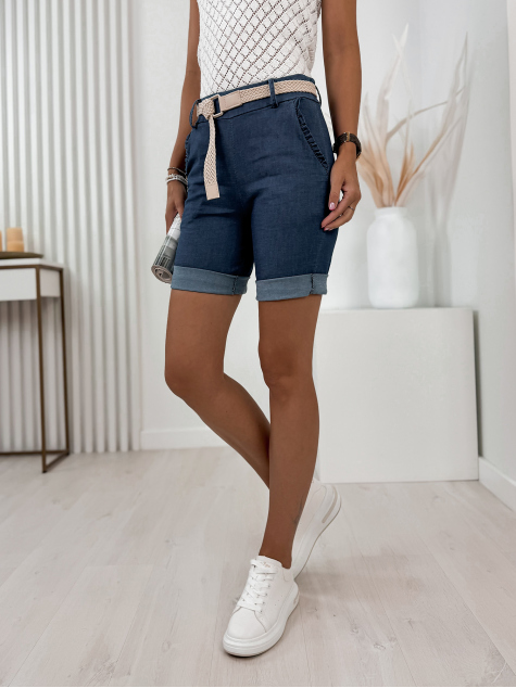 SHORT ERIKA BLEU FONCÉ