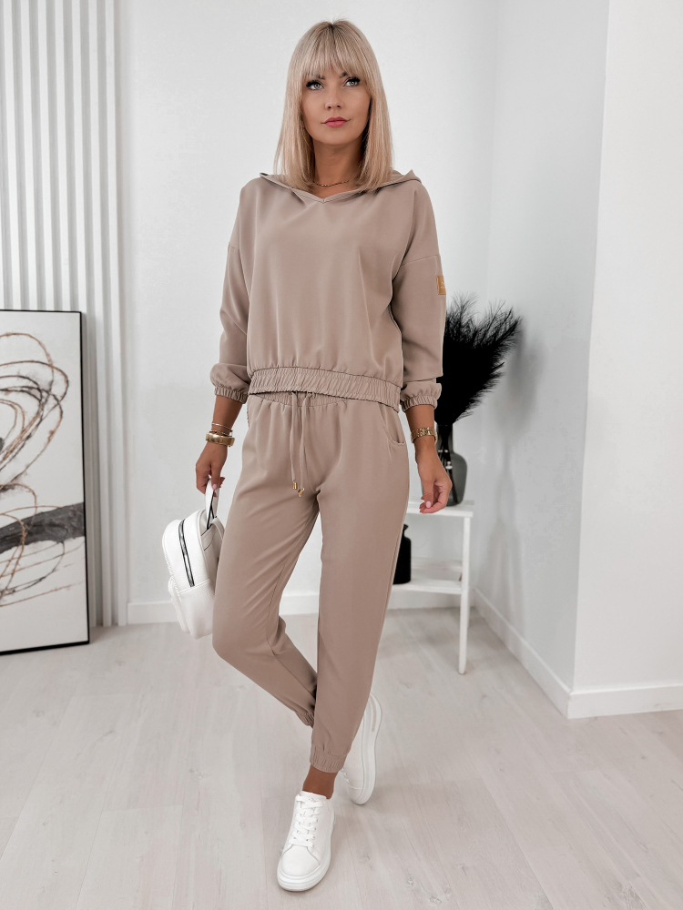 SET DRESS NERYS DARK BEIGE