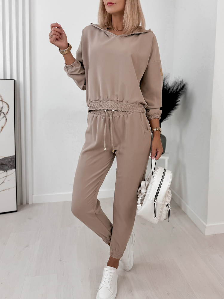 SET KLEIDER NERYS DUNKELBEIGER
