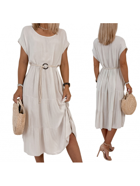 ROBE CLOE BEIGE