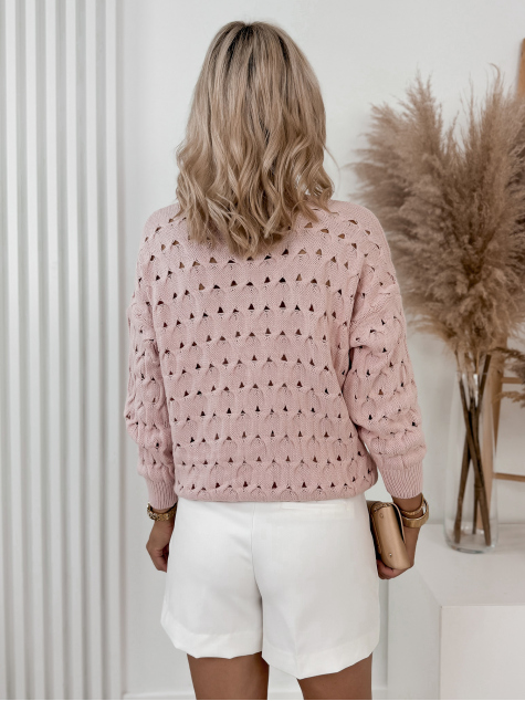 SWEATER MANAMI ROSE POUDRE