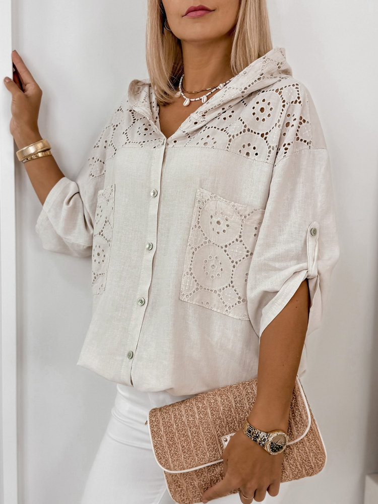 SWEATSHIRT DEMET BEIGE
