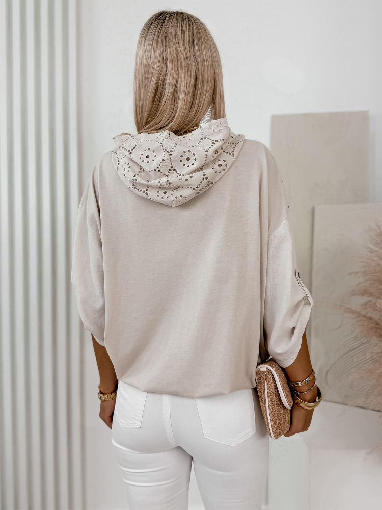 MIKINA DEMET BEIGE