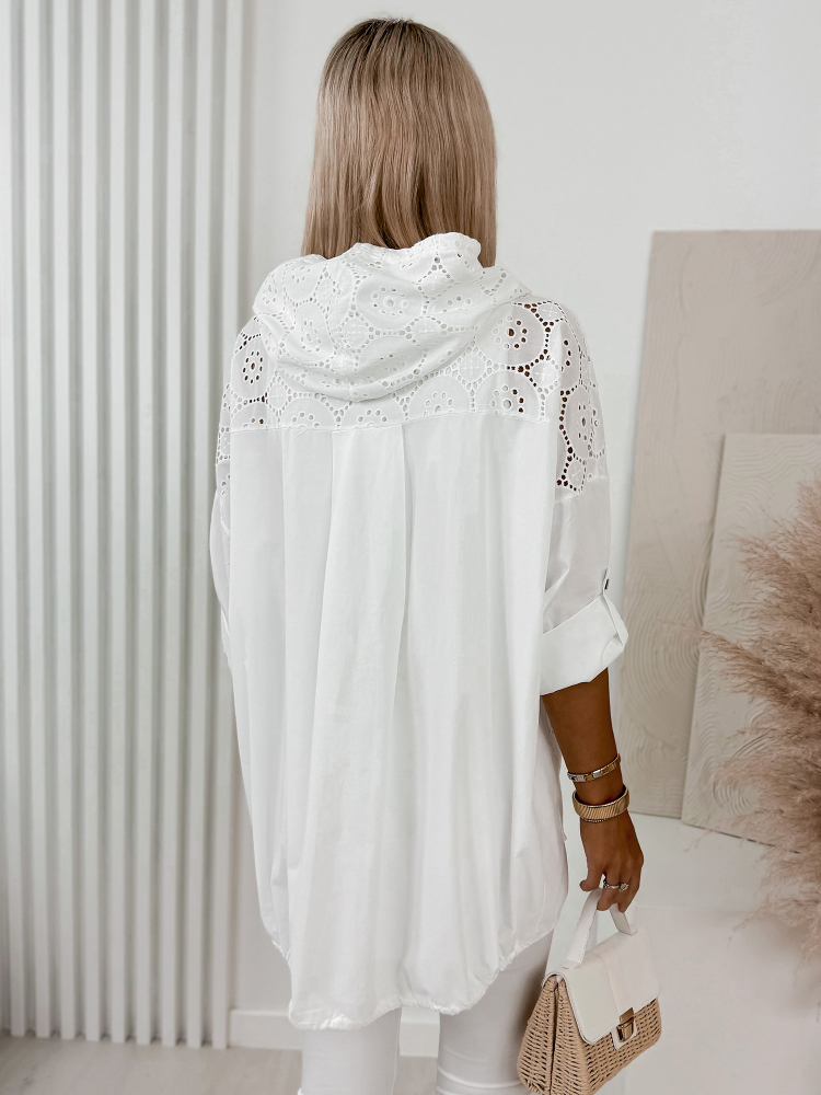 SWEATSHIRT GUNES WHITE