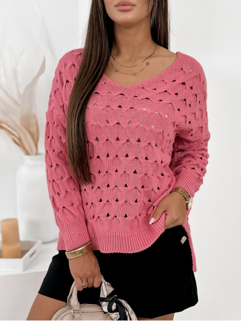 SWEATER VERBOS CORAL