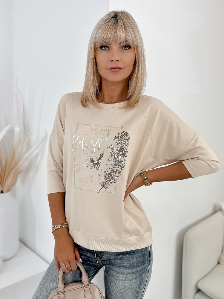 BLUZA BLESS BEJ