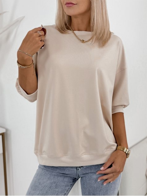 BLUSE TEJAS BEIGE