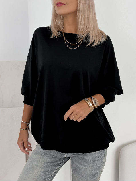 BLOUSE TEJAS BLACK