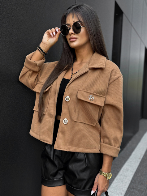 VESTE RONAELA CARAMEL