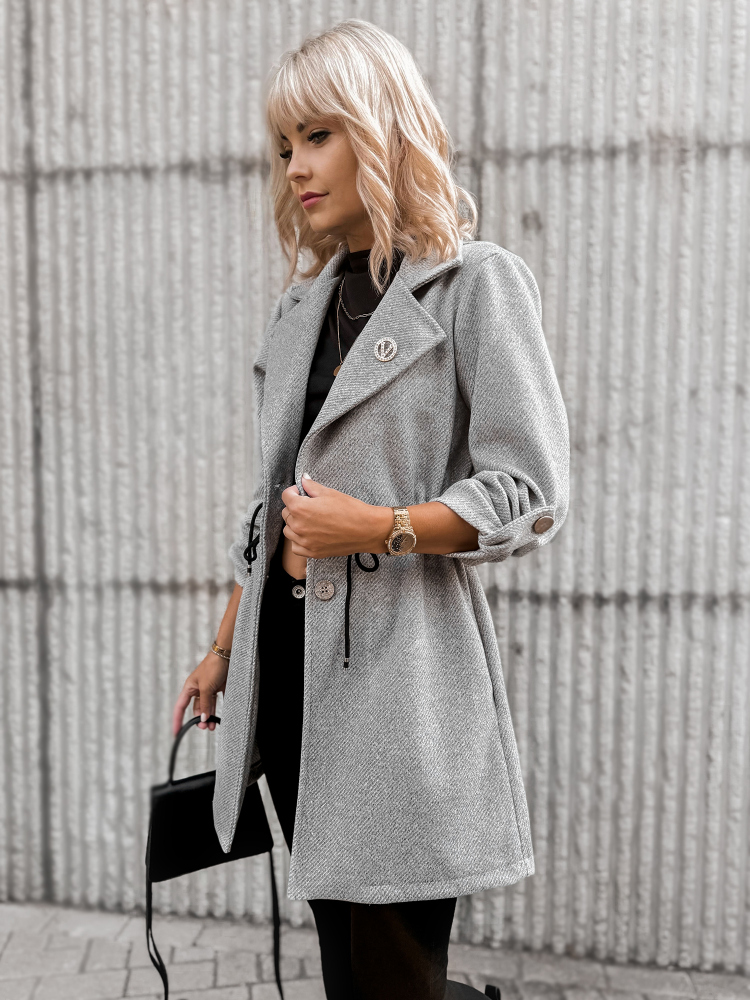 MANTEAU KATTIA GRIS