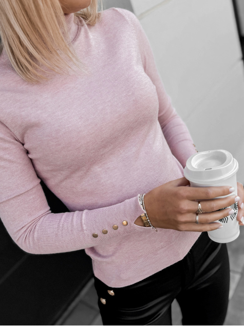 SWEATER WALERI POWDER PINK