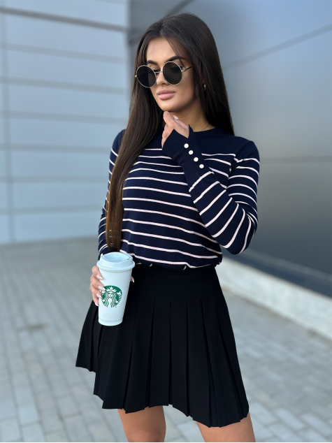 SVETR NASTIA NAVY BLUE