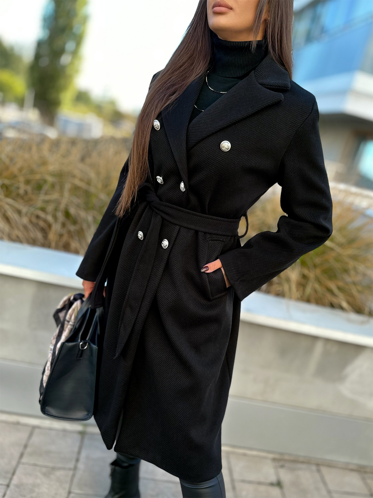 COAT IGROSSO BLACK