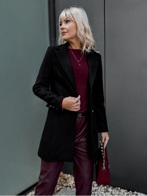 MANTEAU JAZMIN NOIR
