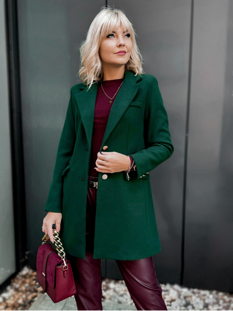 MANTEAU JAZMIN VERT