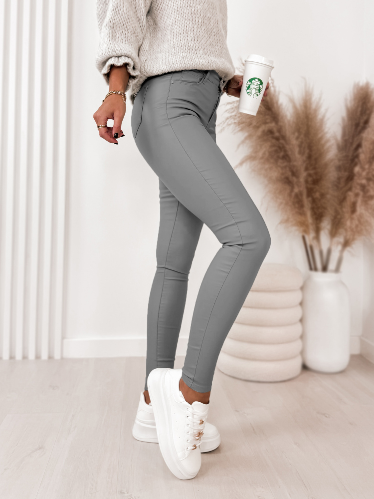 PANTALONI PIELE NETEDA GRI